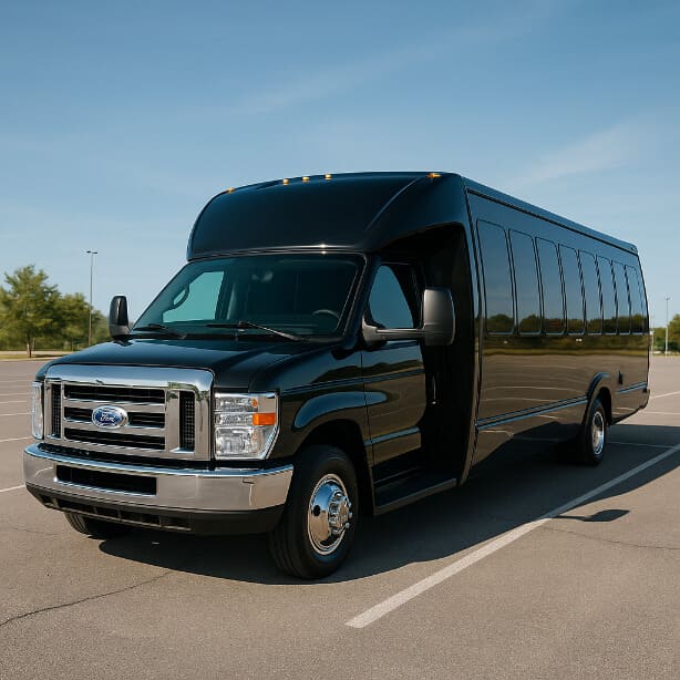 Redwood City Coach Bus Service 18 Passenger Minibus