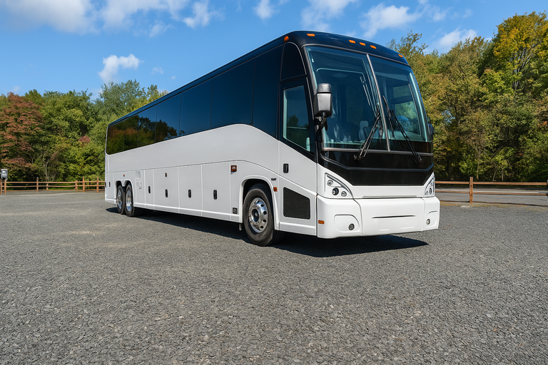 Redwood City Coach Bus Service 56 Passenger Coach Bus