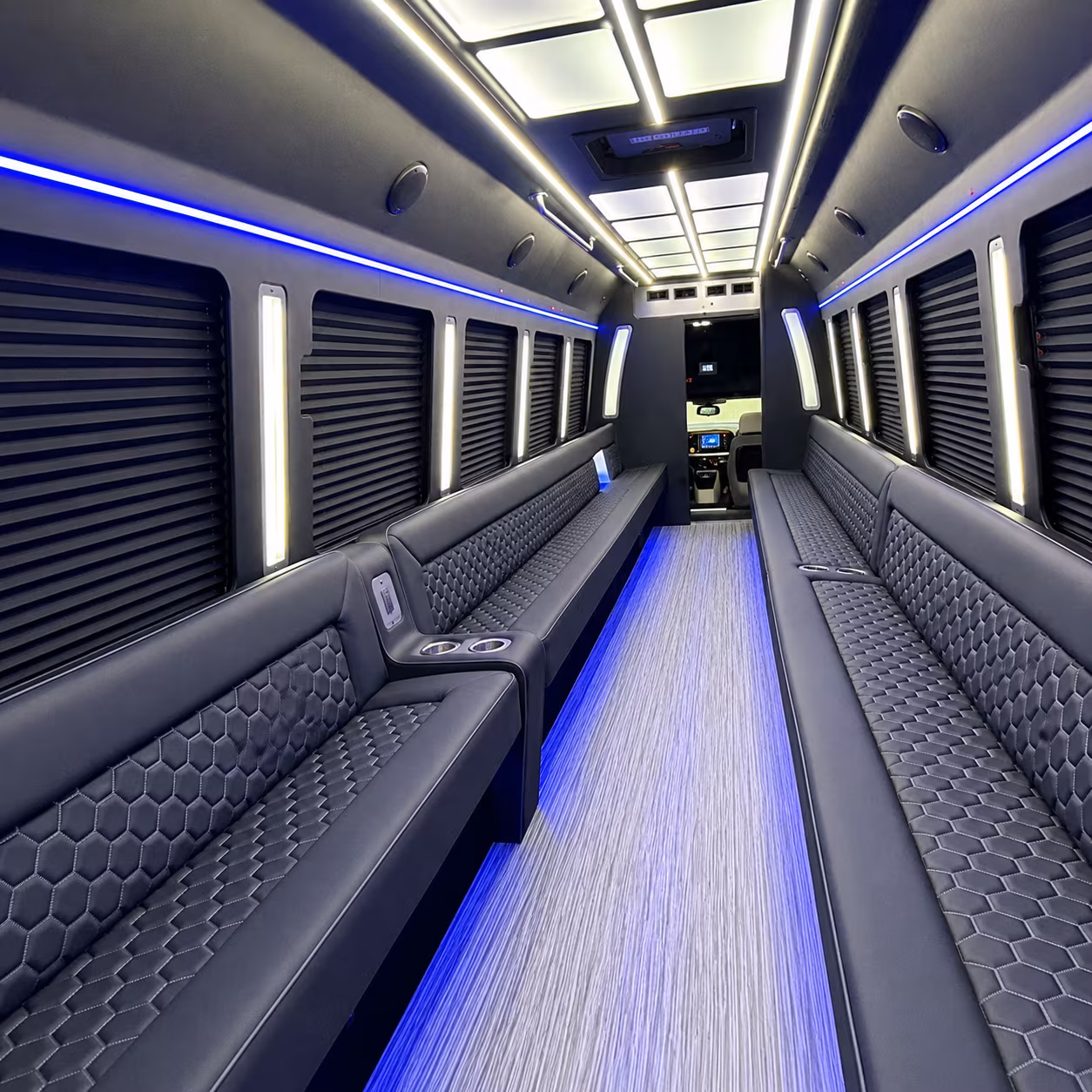 a night out in redwood city on a party bus