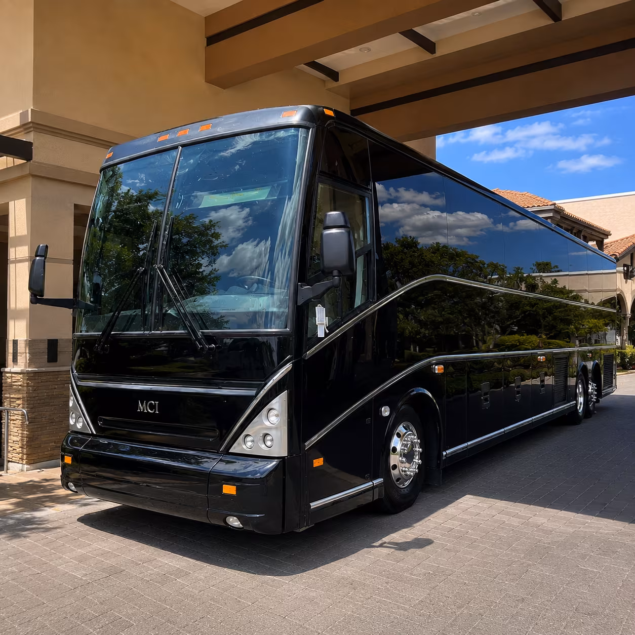 charter buses for concerts and performances at peninsula venues