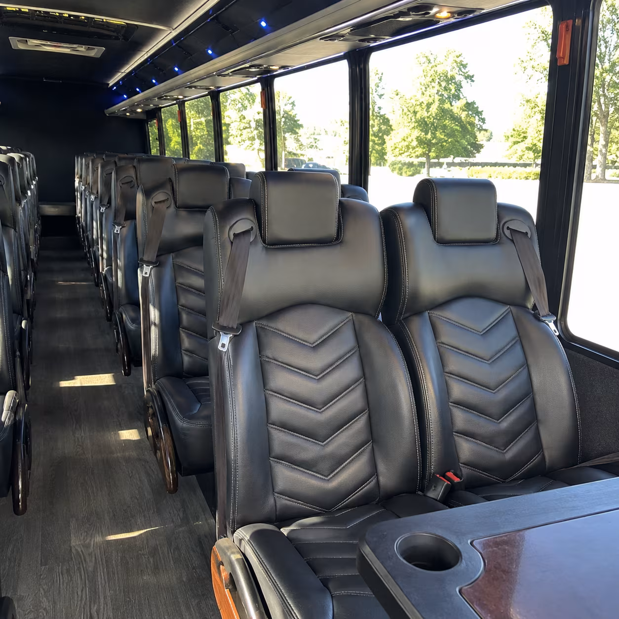 does the day of the week or the date change what a bus rental costs in redwood city