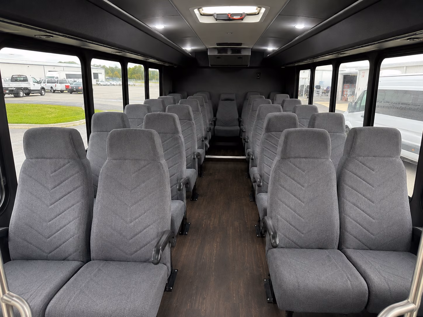 redwood city 15 passenger minibus inside