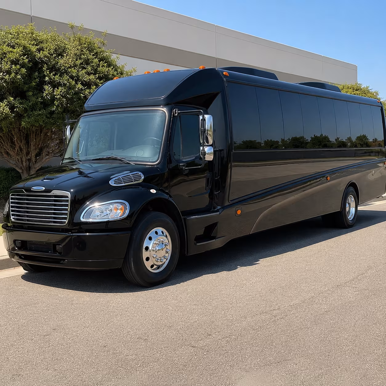 redwood city 28 passenger minibus