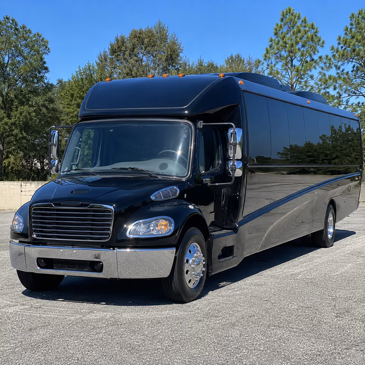 redwood city corporate event transportation onboard seating