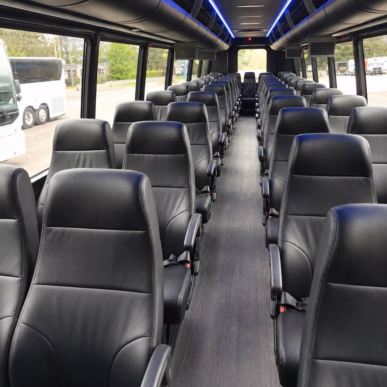 redwood city private event transportation onboard seating