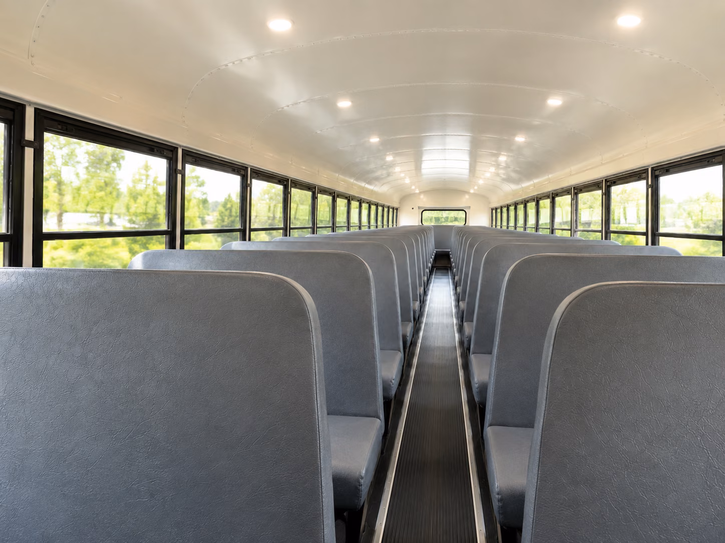 redwood city school bus interior