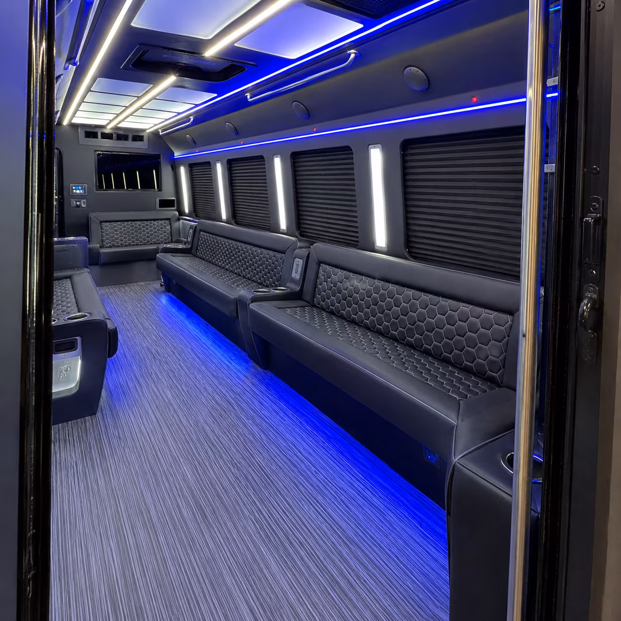 redwood city wedding party bus rental